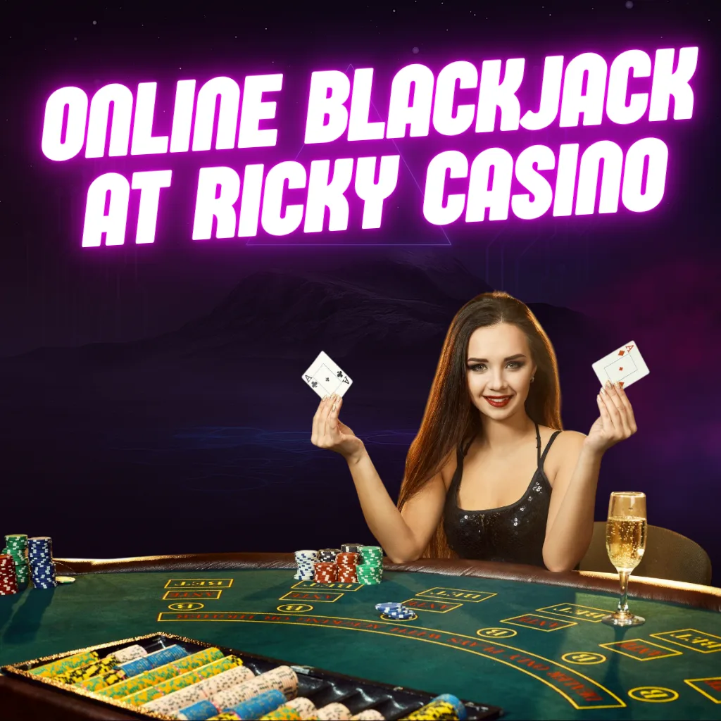 Online Blackjack at Ricky Casino